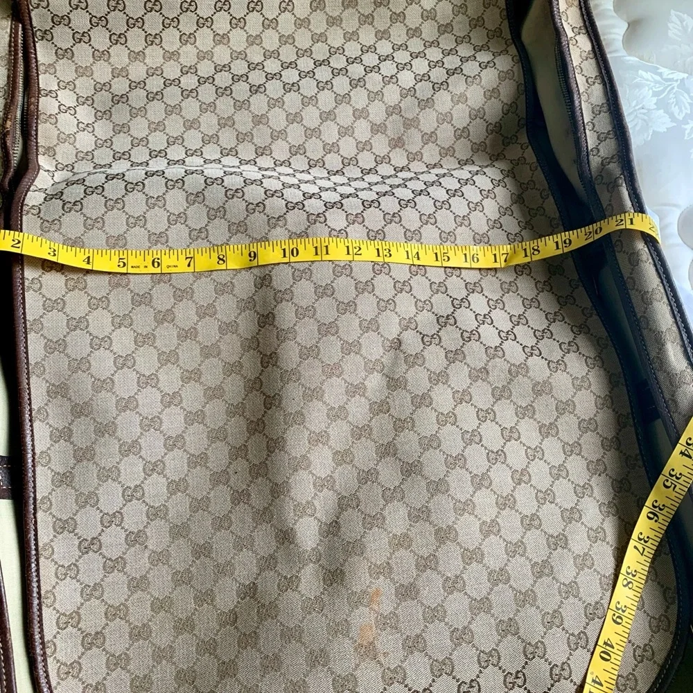 Vintage Gucci Wardrobe Garment Luggage Suitcase - Picture 7 of 15